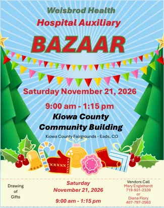 Community - Annual Weisbrod Hospital Auxiliary Bazaar